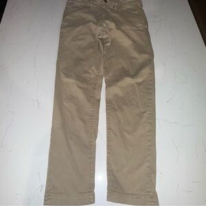 American Eagle 360 Extreme Flex Slim Pants Mens 28 x 28 Beige Casual Stretch